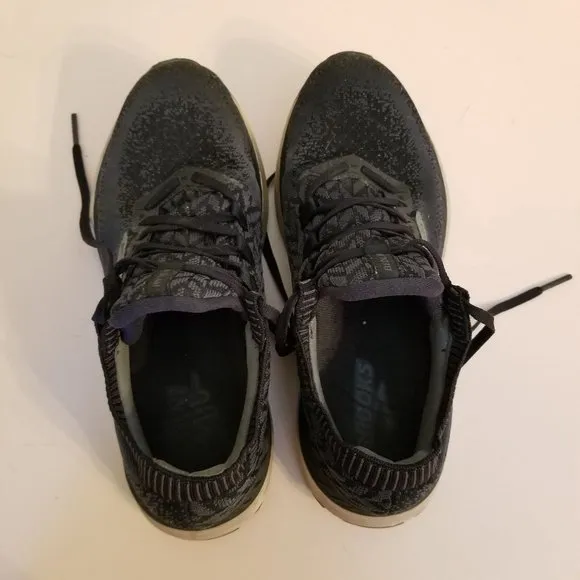 Brooks 9.5 Athletic Running Shoes BEDLAM DNA Track Cross Country Gray Black