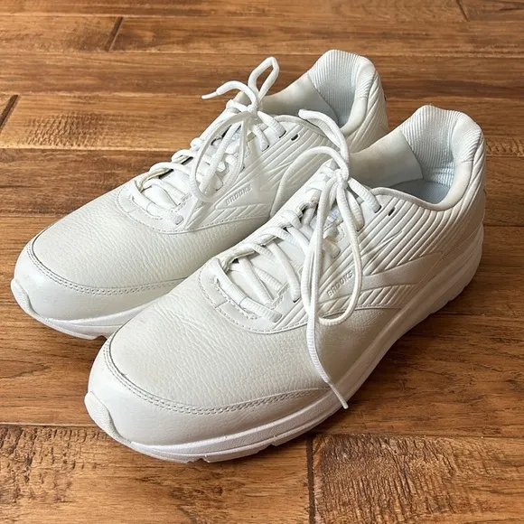 Brooks Addiction Walker 2 Walking Shoes Sneakers White / White Men’s Size 12.5 B