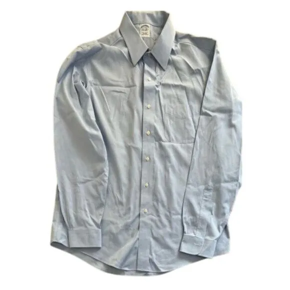 Brooks Brothers Extra-Slim Fit Dress Shirt in Blue