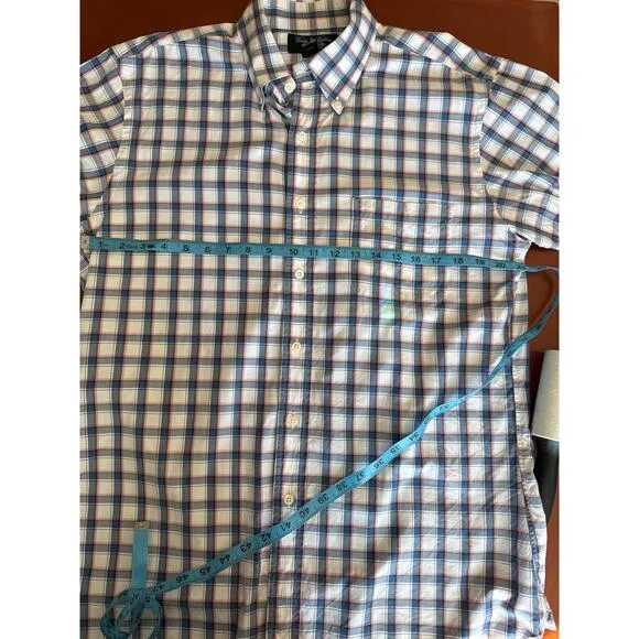 Brooks Brothers MAKERS Dress Shirt Egyption Cotton Slim Fit Dress Shirt USA