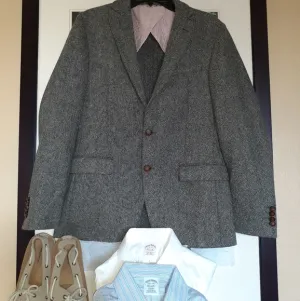 Brooks Brothers Tweed Slim Fit Jacket NWOT