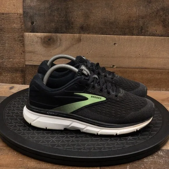 BROOKS DYAD 11 WOMENS ATHLETICSHOES RUNNING WALKING GYM BLACK LOW SIZE 8EE