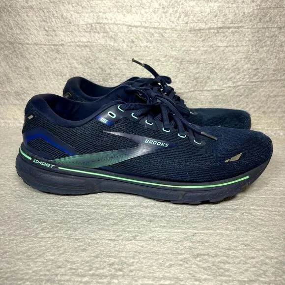 Brooks Ghost 15 Blue Running Shoes Mens Size 10