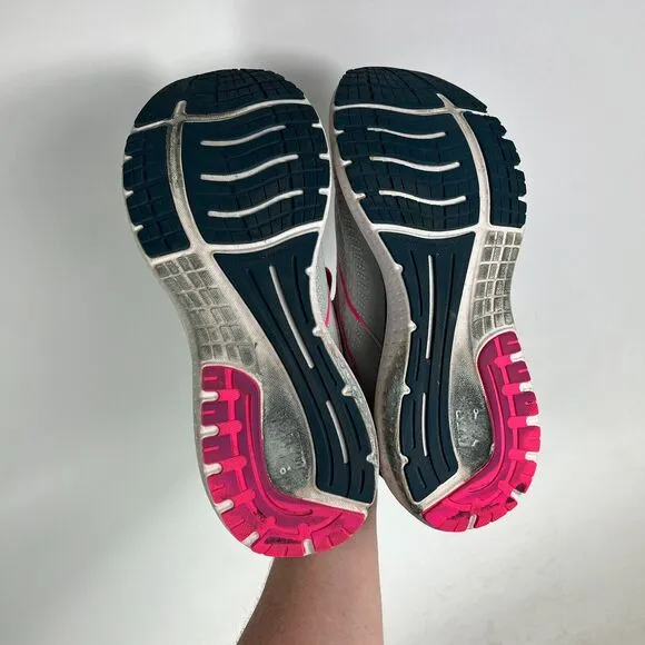 Brooks Glycerin 19 Sneaker Women's 12 Gray Lace Up Running Shoes 1203431B110