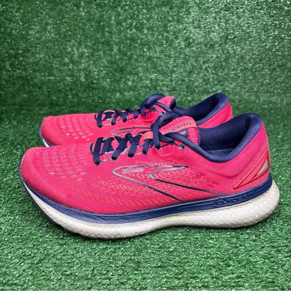 Brooks Glycerin 19 Womens Size 10 Pink Shoes Running Walking Gym