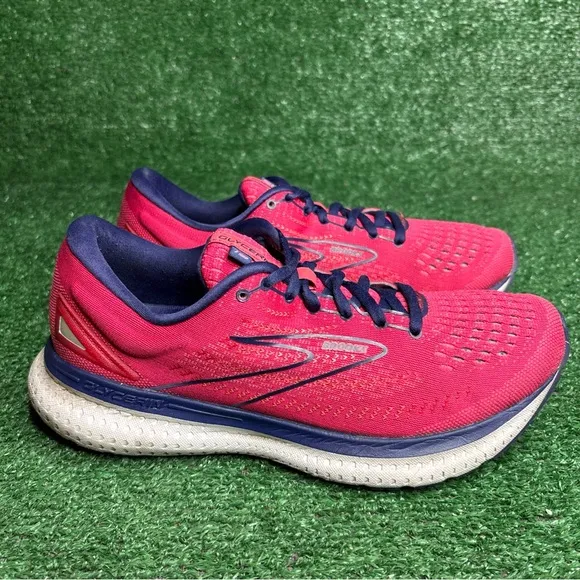 Brooks Glycerin 19 Womens Size 10 Pink Shoes Running Walking Gym
