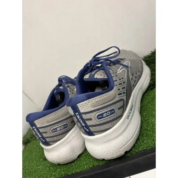Brooks Glycerin 20 Shoes Mens Size 11 Gray Sneakers Running Athletic Gym Walking