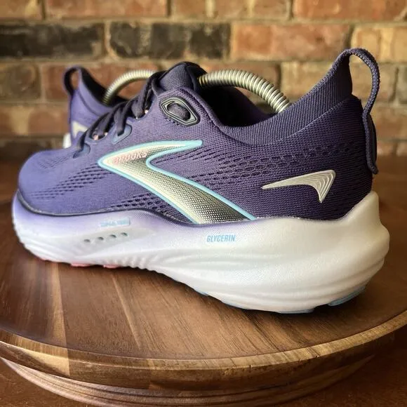 Brooks Glycerin GTS 22 Running Women’s 7 Blue Ribbon Peacoat Shoes Sneakers