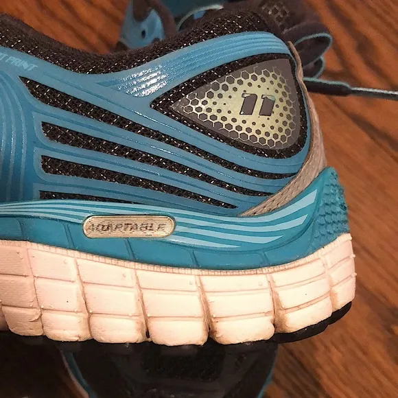 BROOKS GLYCERIN Women’s Blue, Grey and White Running Shoes Sz