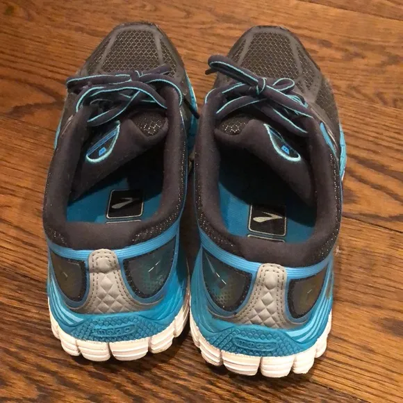 BROOKS GLYCERIN Women’s Blue, Grey and White Running Shoes Sz