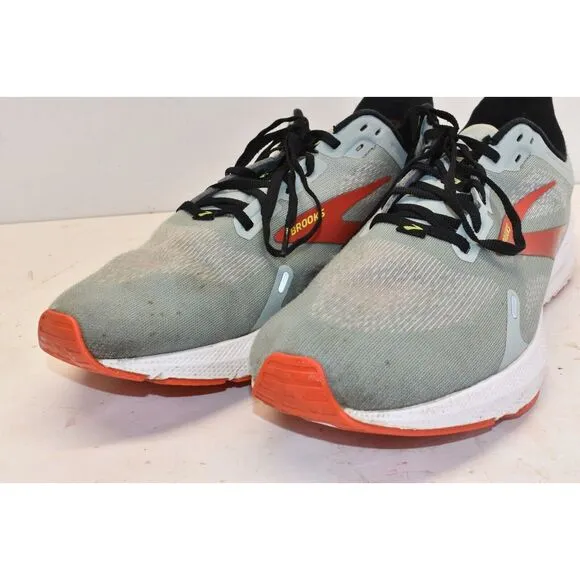 Brooks Launch 9 Mens Size 14 D Shoes Green Running Walking Gym Cushion Sneaker