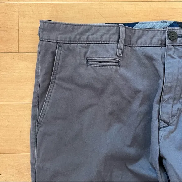 Burberry Blue Chinos with Slim Fit
