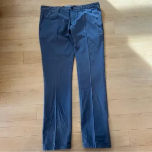 Burberry Blue Chinos with Slim Fit