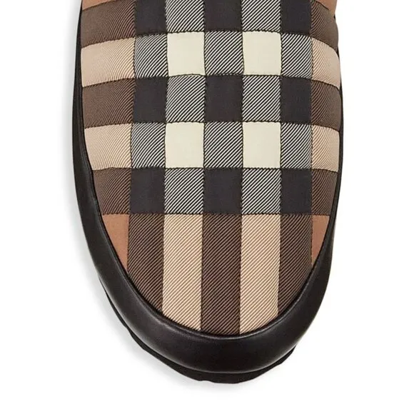 Burberry Northaven Checkered Slippers Men