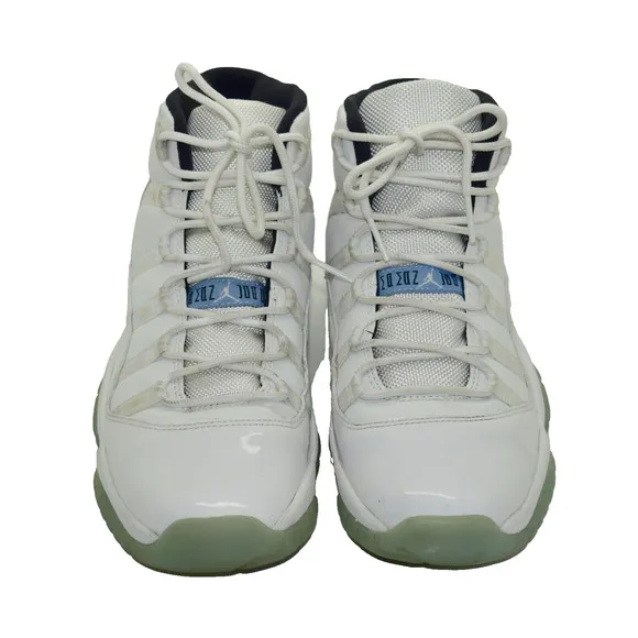 C0 Auth NIKE AIR JORDAN 11 Retro BG Legend Blue White Shoes 378038-117 Size 5Y