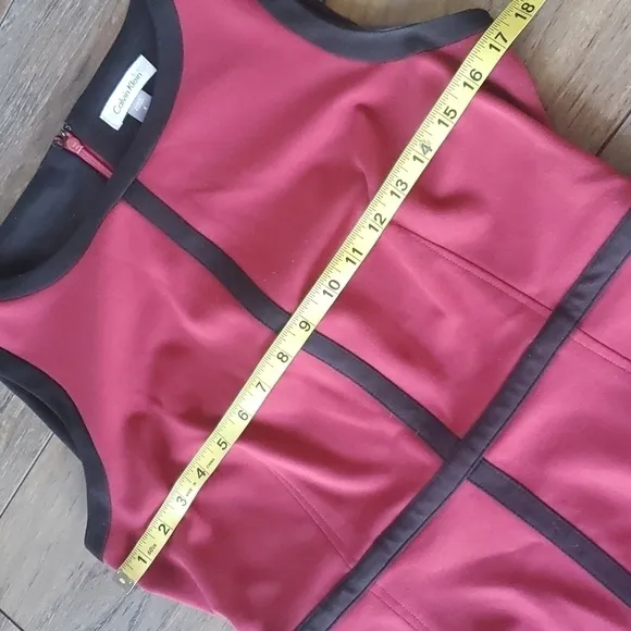 Calvin Klein Fuschia Slim Fit Women Dress sz 8