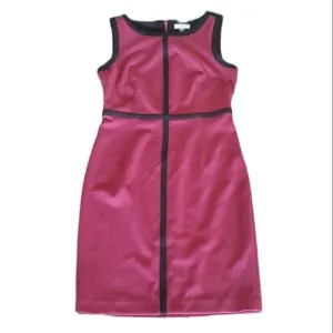 Calvin Klein Fuschia Slim Fit Women Dress sz 8