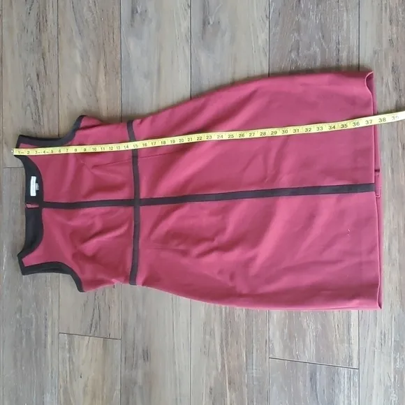 Calvin Klein Fuschia Slim Fit Women Dress sz 8