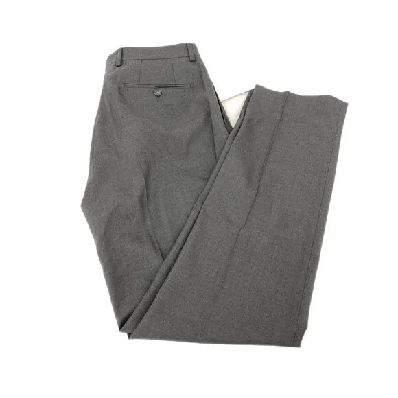 Calvin Klein Gray Slim Fit Dress Pants | Size 33