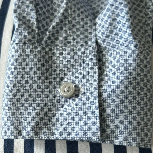 CALVIN KLEIN INFINITE COOL SLIM FIT DRESS SHIRT