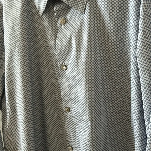 CALVIN KLEIN INFINITE COOL SLIM FIT DRESS SHIRT