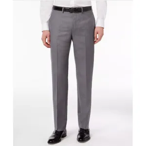 Calvin Klein Men Slim Fit Dress Pant Grey Size 32X30