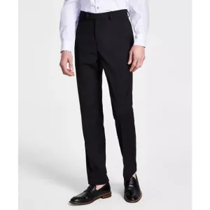 Calvin Klein Men's Black Slim-Fit Modern Tailored Suit Dress Pants Size 31W 30L