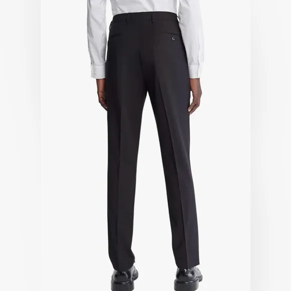 Calvin Klein Men’s Slim Fit Dress Suit Pants, Black, 36Wx30L - NWOT
