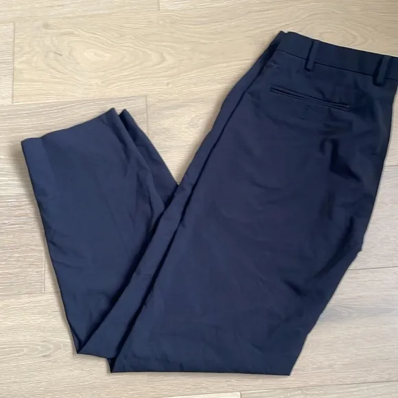 Calvin Klein Men’s Slim Fit Dress Suit Pants, Black, 36Wx30L - NWOT