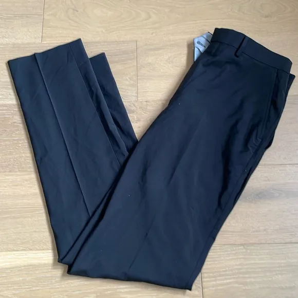 Calvin Klein Men's Slim Fit Wool Dress Suit Pants in Black - 34W x 34L - NWOT
