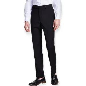 Calvin Klein Slim Fit Dress Pants Black Wool  Career Mens Size NWT 42Wx30L