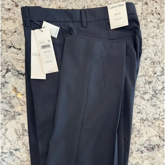 Calvin Klein slim fit men’s dress pants