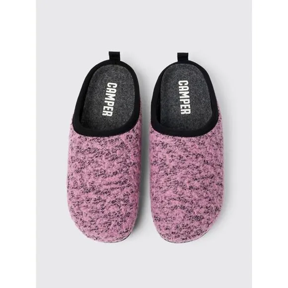 Camper Pelotas Wool Slippers Recycled Sole Women Multicolor Other
