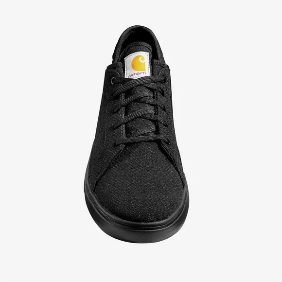 Carhartt Detroit Low Nano Toe work Shoe Sneaker Men’s Sz 8 Black Canvas new