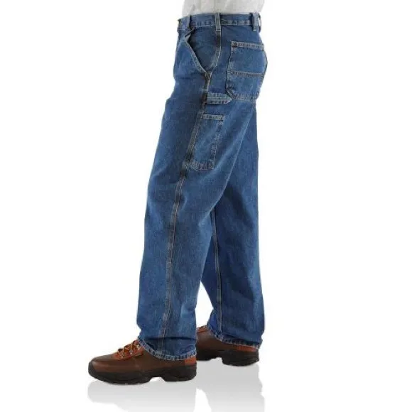 Carhartt Loose Original Fit Carpenter Jeans Medium Wash Size 36 x 32