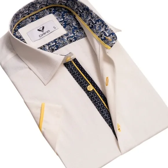 Celino Short Sleeve Button Up Shirts 5 Pack 🆕️