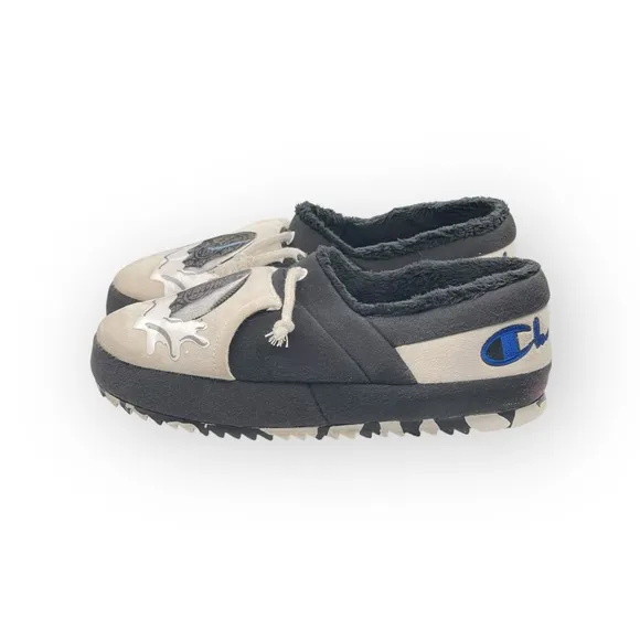Champion x Oreo ☯︎︎ University Oreo Cookie Slippers ☯︎︎ B  W Unisex 9M 10.5 11W