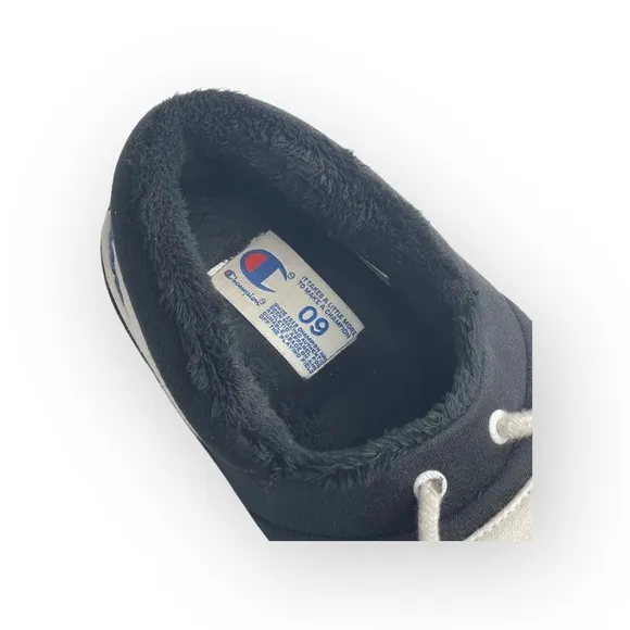 Champion x Oreo ☯︎︎ University Oreo Cookie Slippers ☯︎︎ B  W Unisex 9M 10.5 11W
