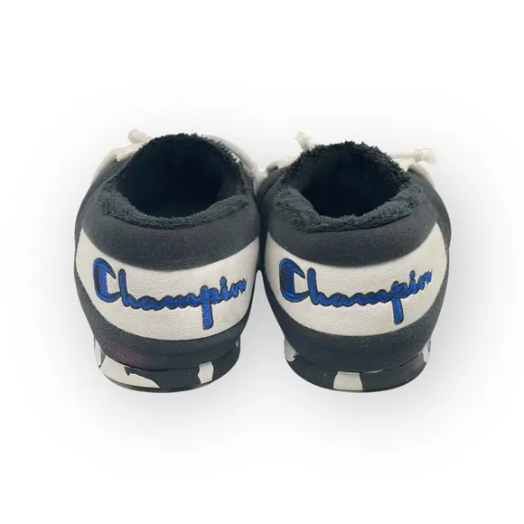 Champion x Oreo ☯︎︎ University Oreo Cookie Slippers ☯︎︎ B  W Unisex 9M 10.5 11W
