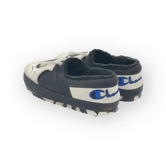 Champion x Oreo ☯︎︎ University Oreo Cookie Slippers ☯︎︎ B  W Unisex 9M 10.5 11W