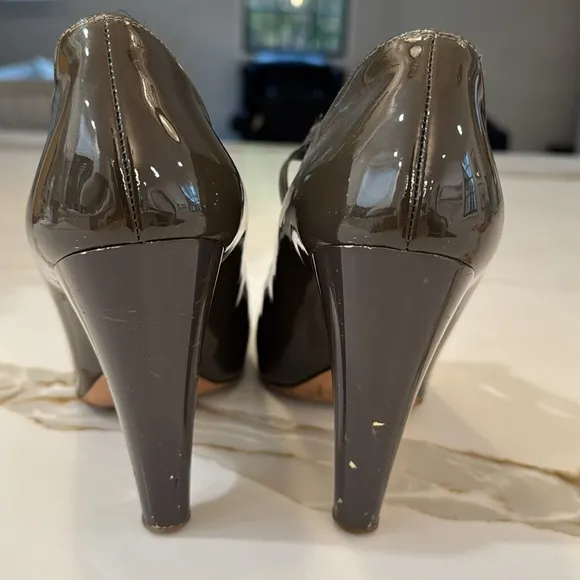 Chanel Runway Patent Mary Jane Shoes