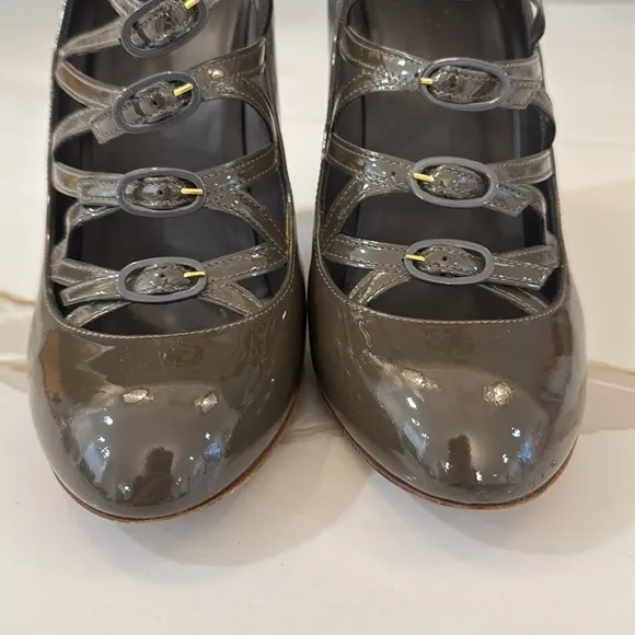 Chanel Runway Patent Mary Jane Shoes
