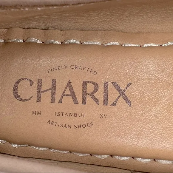 Charix Istanbul Artisan Turkish Slippers Flats