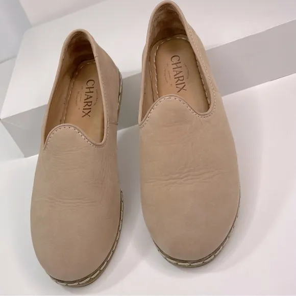 Charix Istanbul Artisan Turkish Slippers Flats