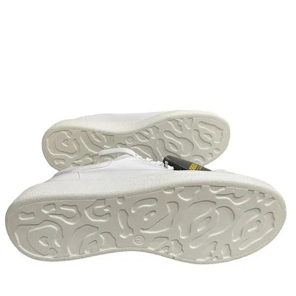 Chekich Sneakers Unisex Size 10.5 White Lace Up Y2k  Light Weight Shoes