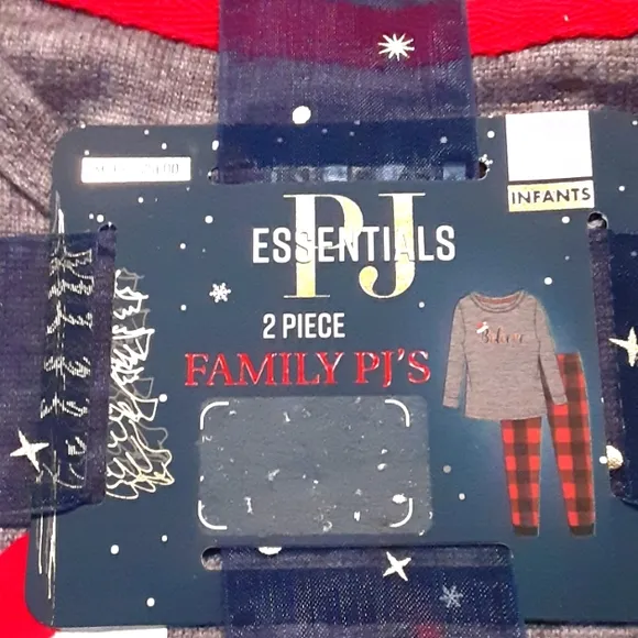 Christmas pjs and slippers
