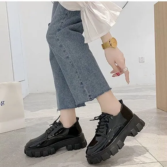 Chunky platform shoes