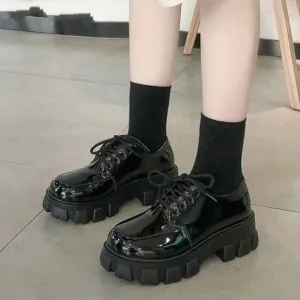 Chunky platform shoes