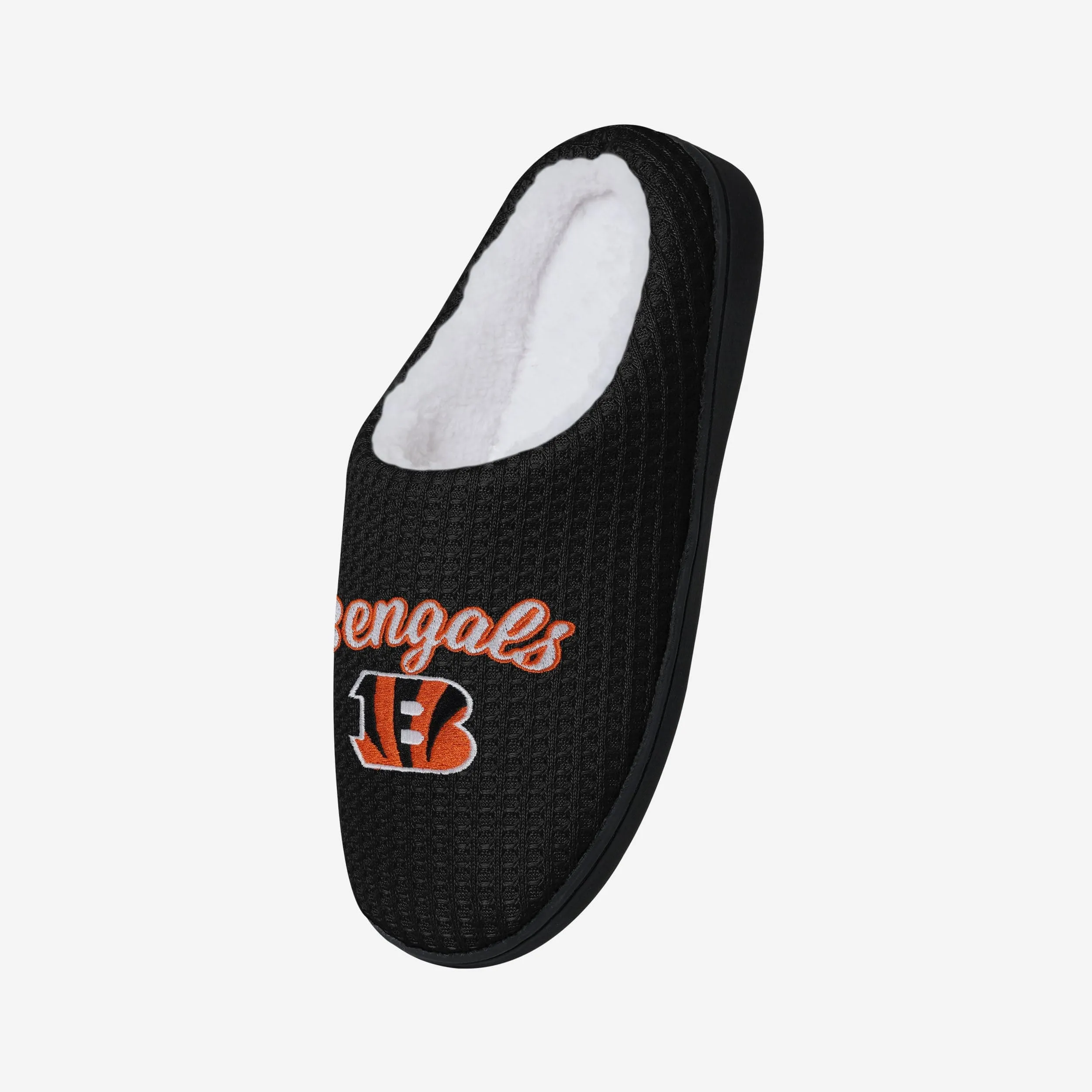 Cincinnati Bengals Womens Sherpa Lined Memory Foam Slipper