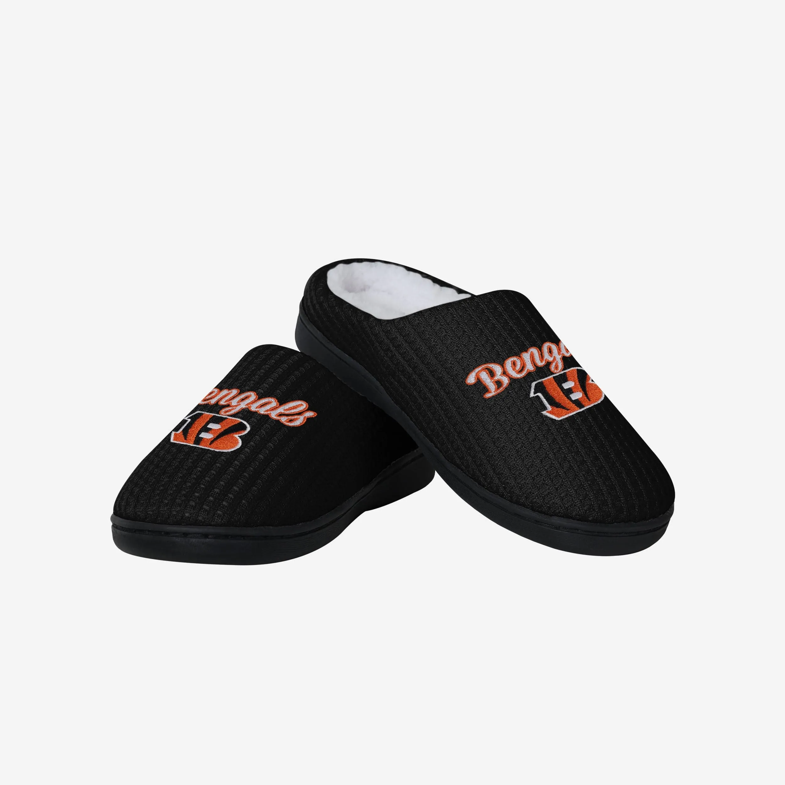Cincinnati Bengals Womens Sherpa Lined Memory Foam Slipper